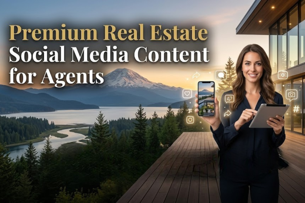 real estate social media content