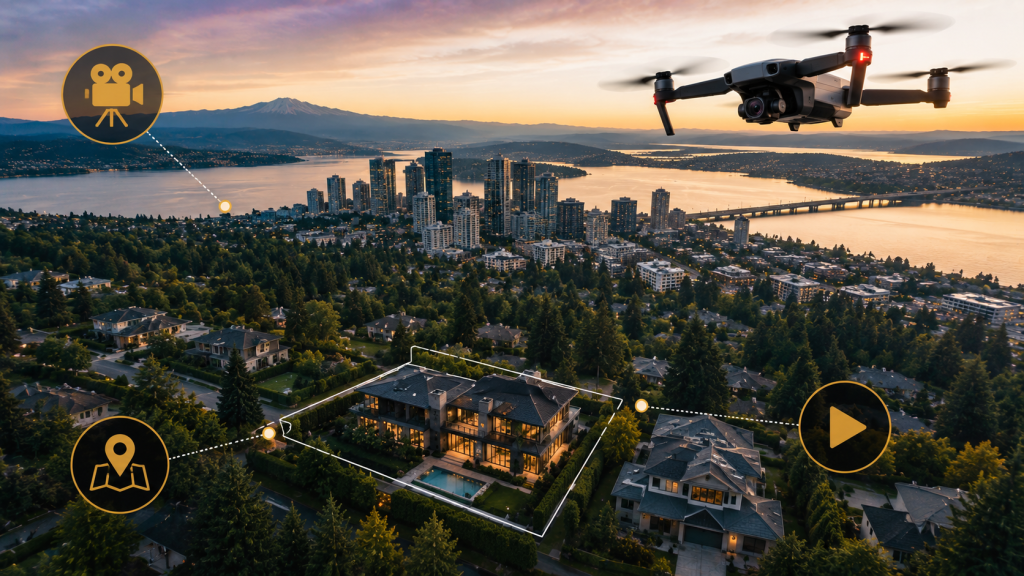 aerial real estate video