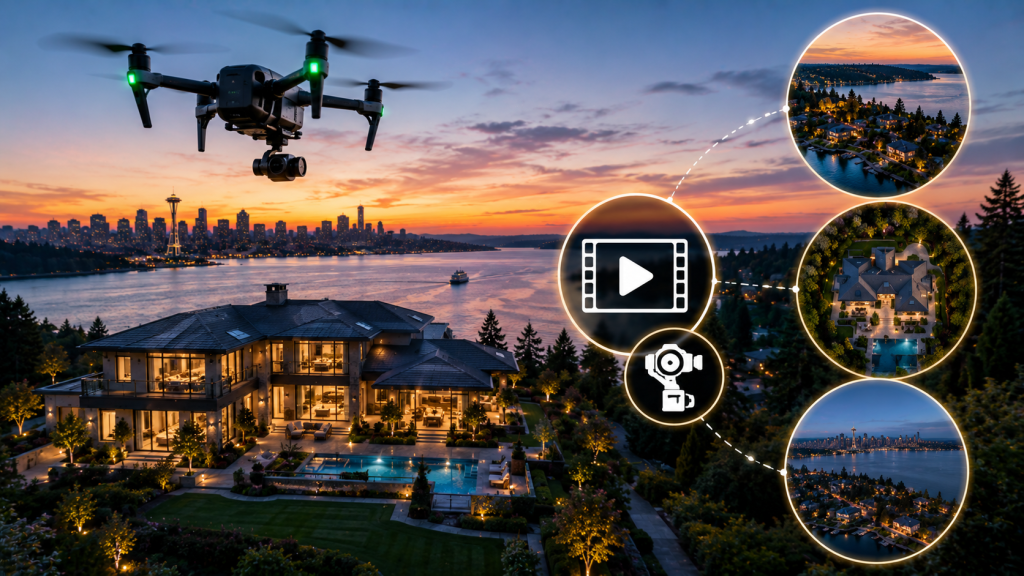 drone video seattle