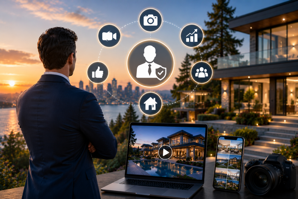 luxury realtor branding Washington