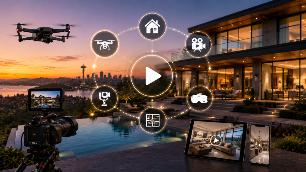 real estate video tours Bellevue