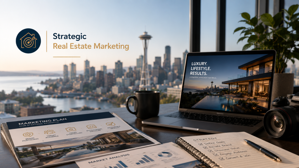 real estate agent marketing strategy Washington