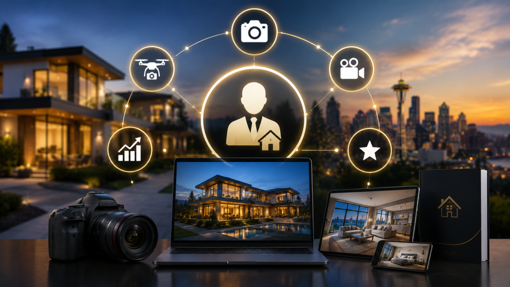 luxury realtor branding Washington