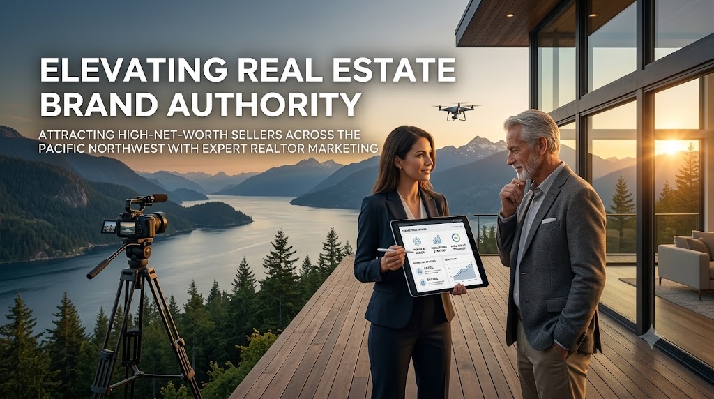 luxury real estate agent branding Washington